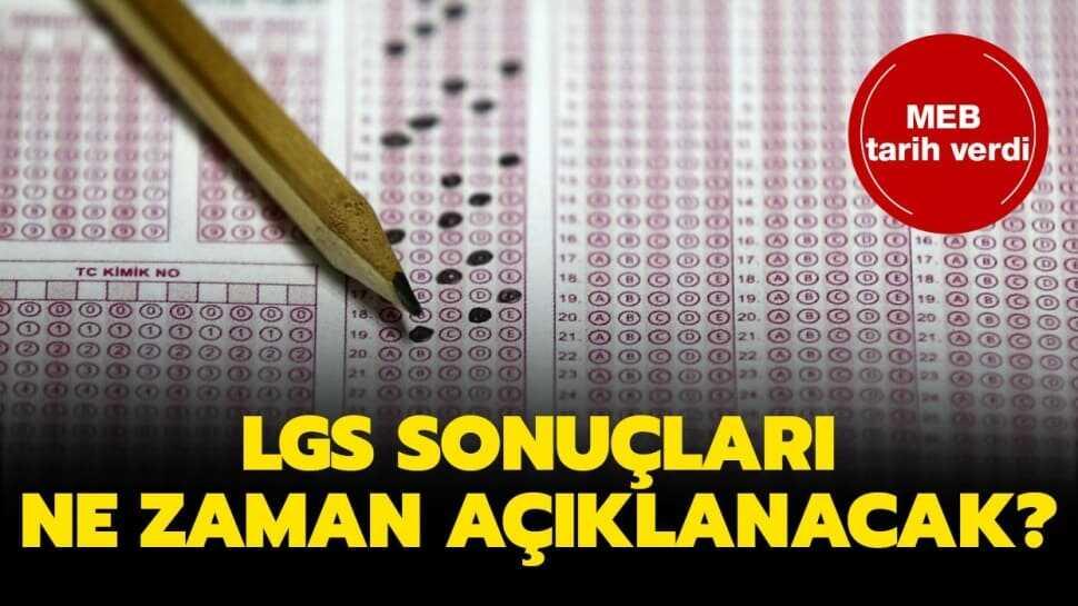 ÖSYM LGS sınav sonuçları için tarih verdi! LGS sınav sonuçları ne zaman açıklanacak"