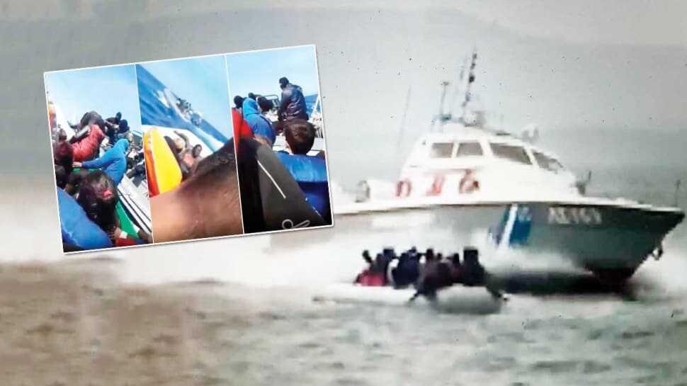 Yunan deniz terörü Alman basınında! Maskeli saldırganlar sığınmacıları itiyor