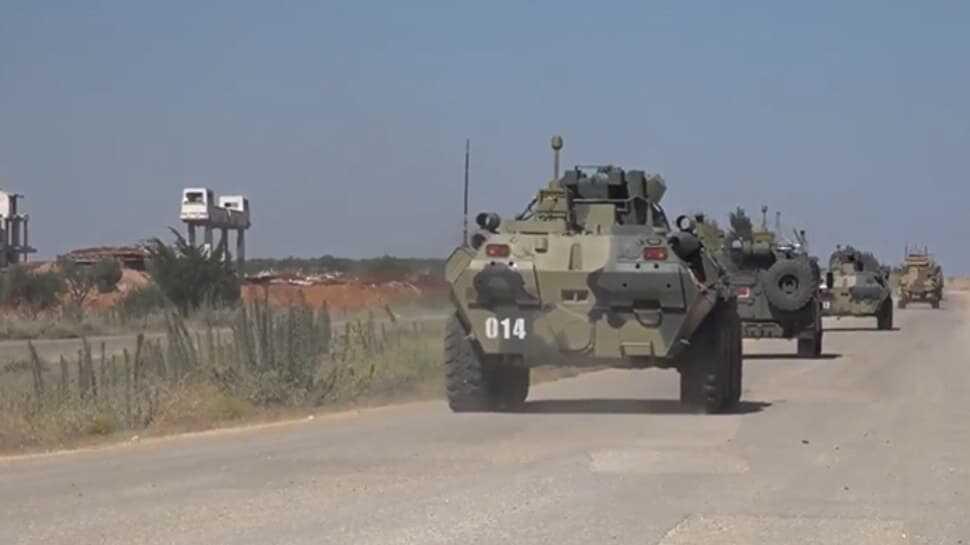 İdlib'de 19'uncu Türk-Rus kara devriyesi icra edildi