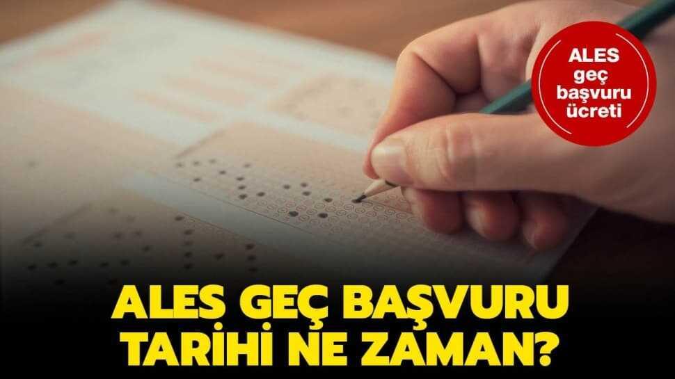 ALES başvuru tarihleri belli oldu