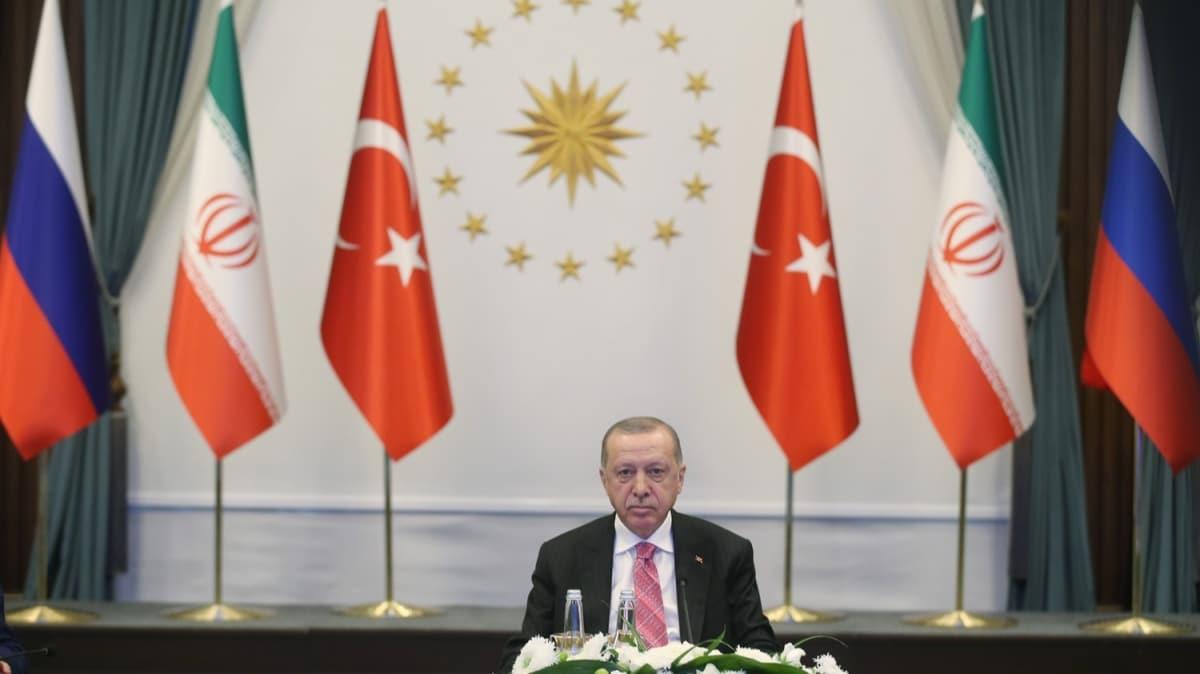 Başkan Erdoğan: Sergileyeceğimiz iş birliği Suriye'nin geleceğinde belirleyici olacak
