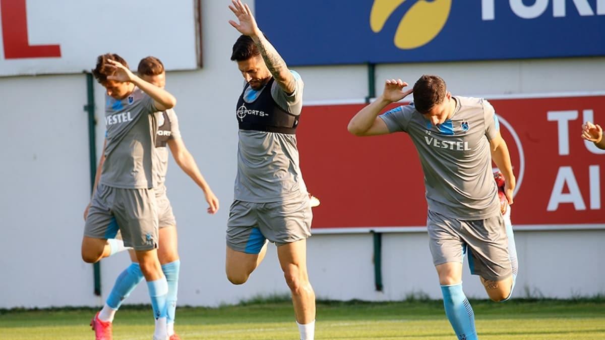 Trabzonspor'da Galatasaray maçının hazırlıkları sürüyor