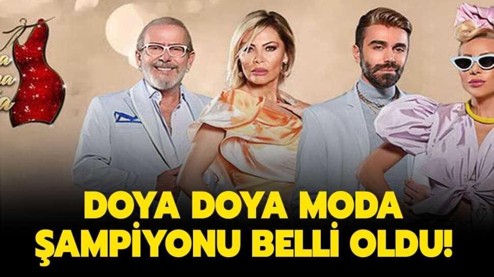 Doya Doya Moda sezon finali şampiyonu açıklandı!