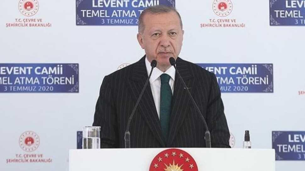 Başkan Erdoğan, Levent'teki camiye 'Barbaros Hayrettin Paşa' adını verdiklerini açıkladı