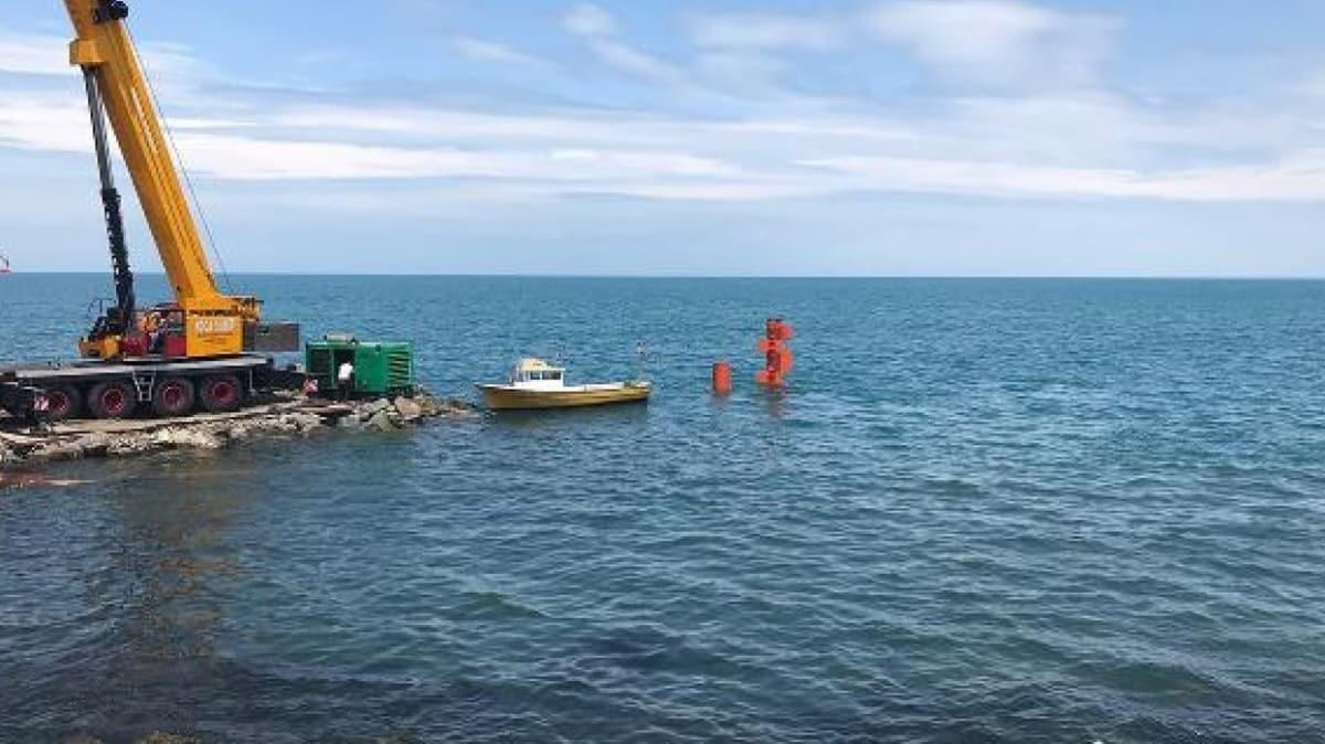 Karadeniz'in hrn dalgalar elektrik retecek