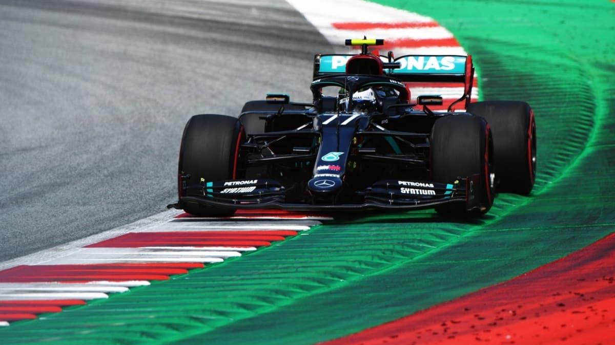 Formula 1'de sezonun ilk pole pozisyonu Valtteri Bottas'n