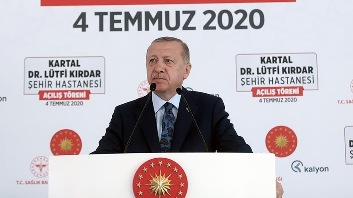 Başkan Erdoğan, 'İddialıyız' dedi... "Şehir hastanelerimiz Avrupa'da bir numara"