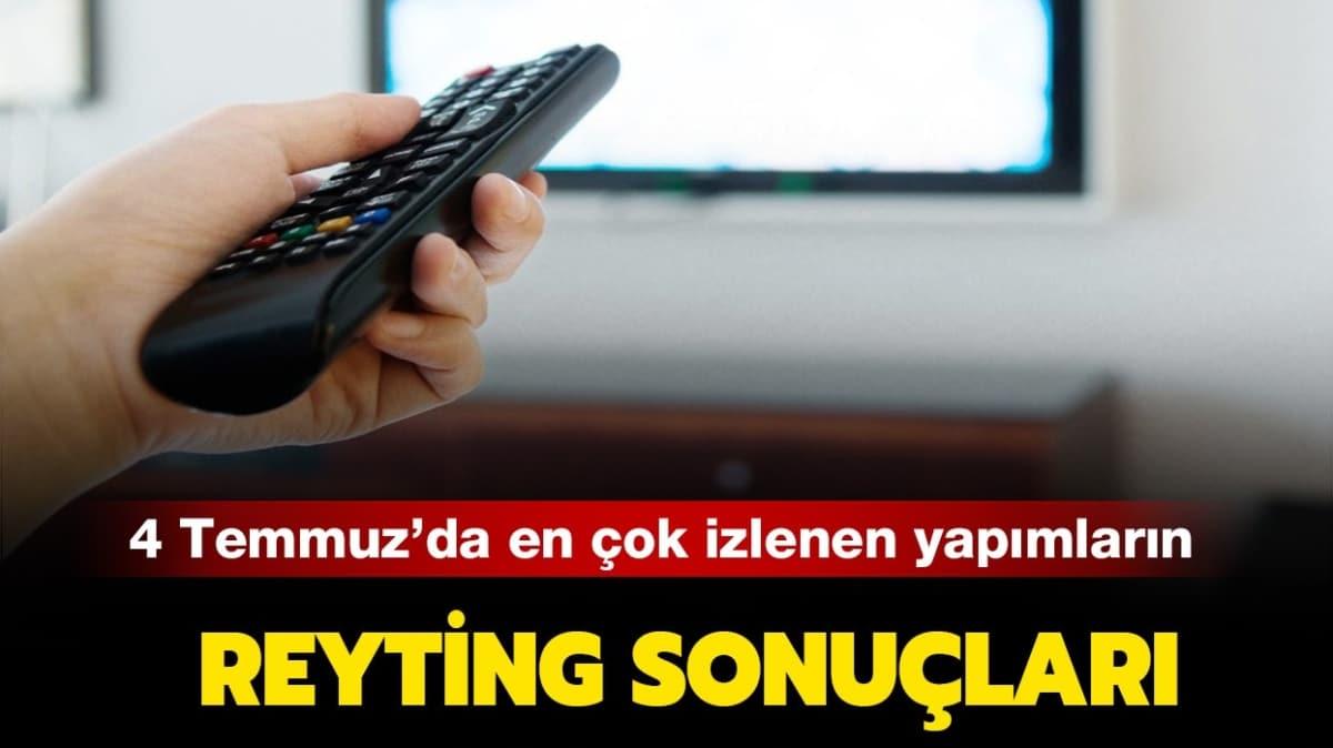 4 Temmuz 2020 reyting sonular yaynda! 