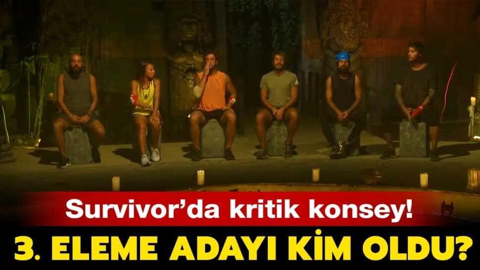 Survivor 3. eleme adayı kim oldu, dokunulmazlığı kim kazandı" Survivor'da haftanın son eleme adayı belli oldu!