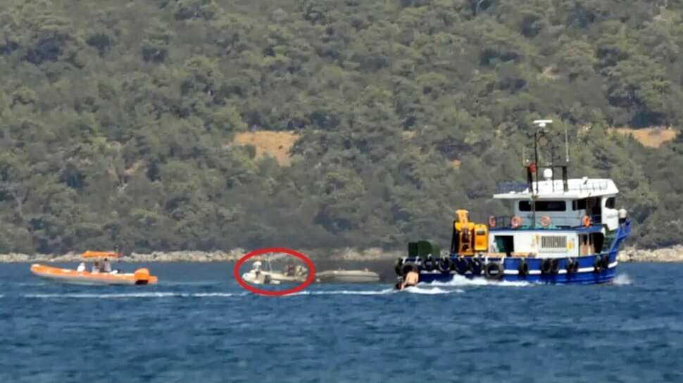 Bodrum'da korku dolu anlar: 45 dakika boyunca seyrettiler