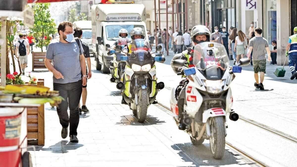 stanbul trafiine motorize ambulans