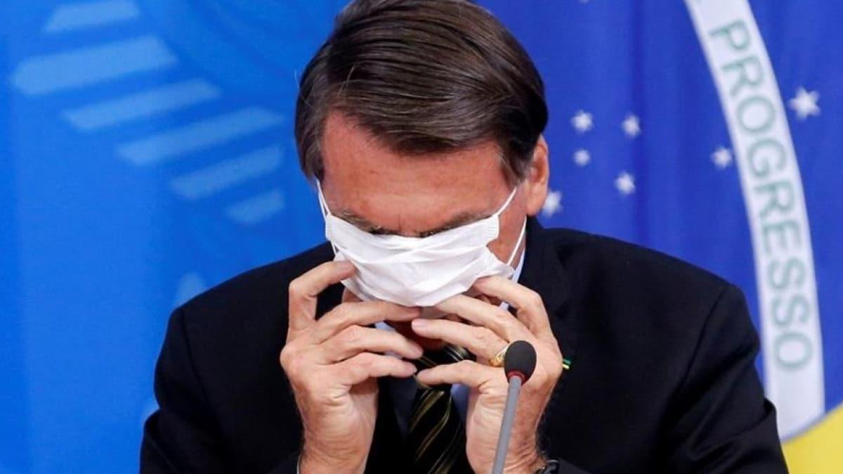 Son dakika... Brezilya Devlet Bakan Bolsonaro koronavirse yaka