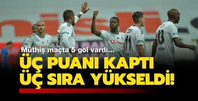 Üç puanı kaptı, üç sıra yükseldi!