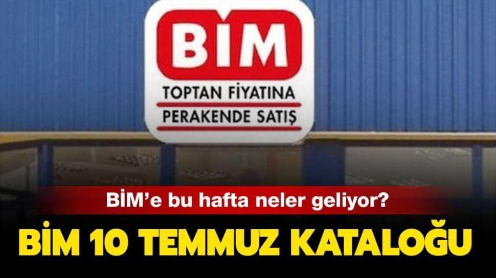 BİM'e bugün neler geldi" BİM 10 Temmuz 2020 aktüel ürünler kataloğu sizlerle!