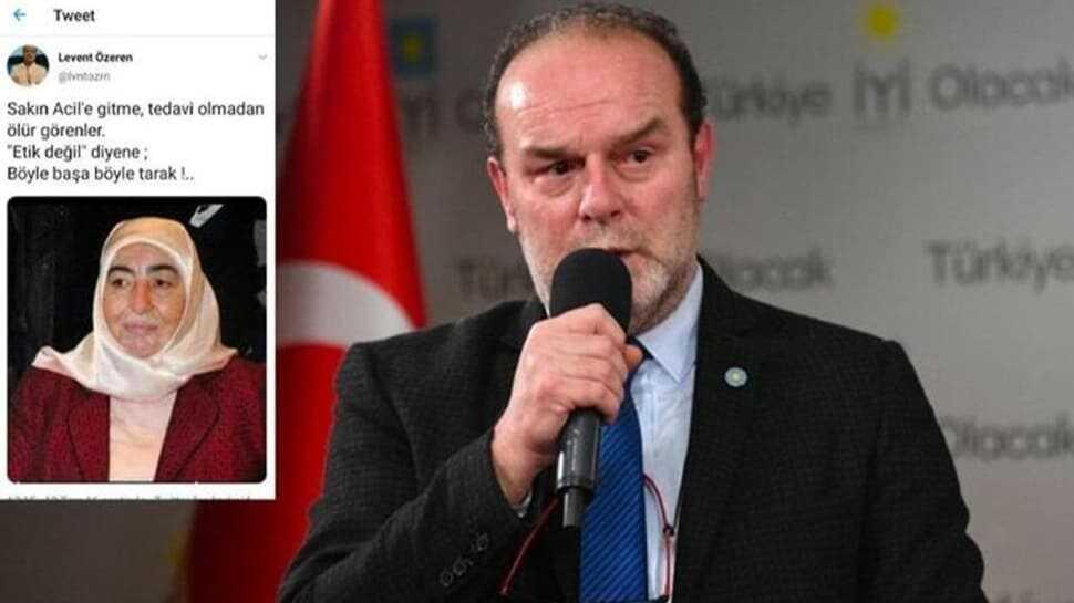 Semiha Yıldırım'a hakaret eden İYİ Partili Levent Özeren gözaltına alındı
