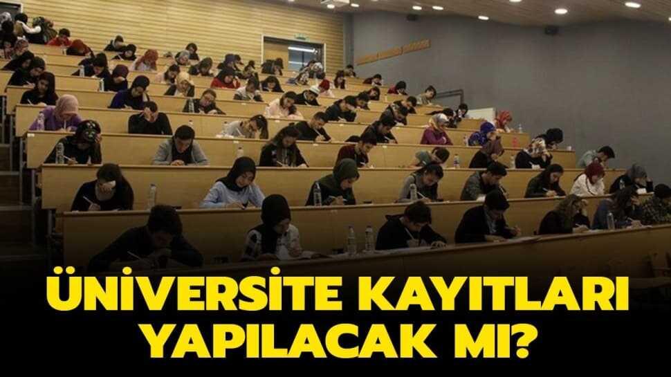 Üniversitelerin açılış tarihi görüşülüyor