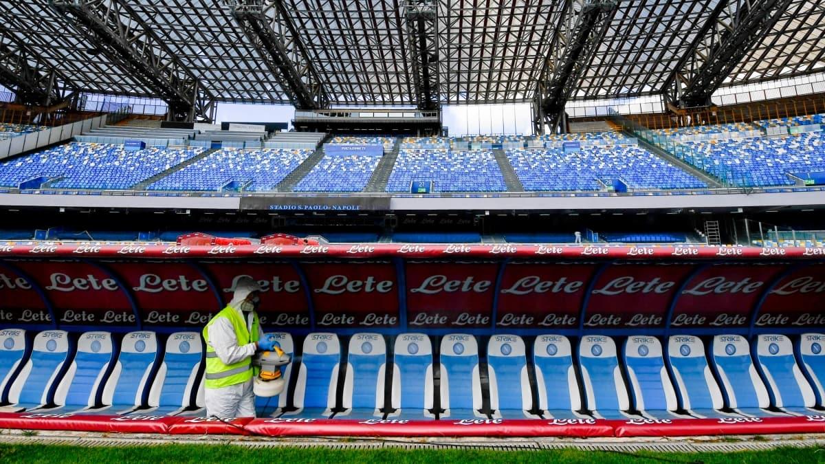 talya Serie A seyircili tamamlanabilir