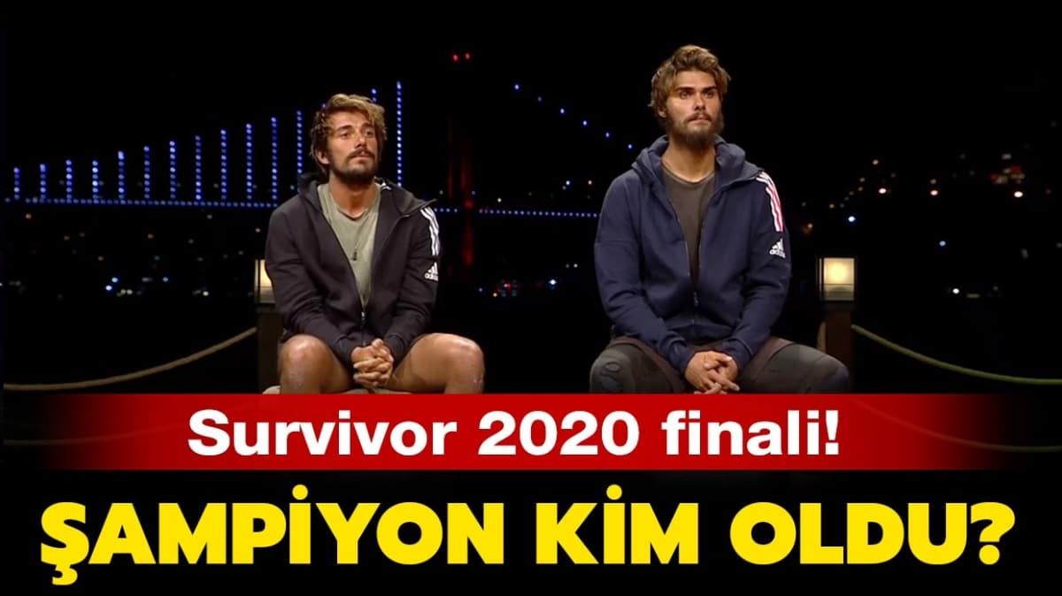 Survivor 2020'nin birincisi kim oldu"