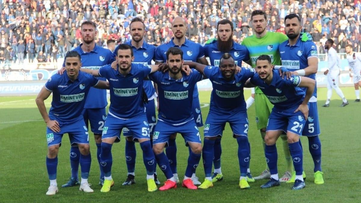 Erzurumspor son 5 ylda en az gol yedii sezonu geiriyor