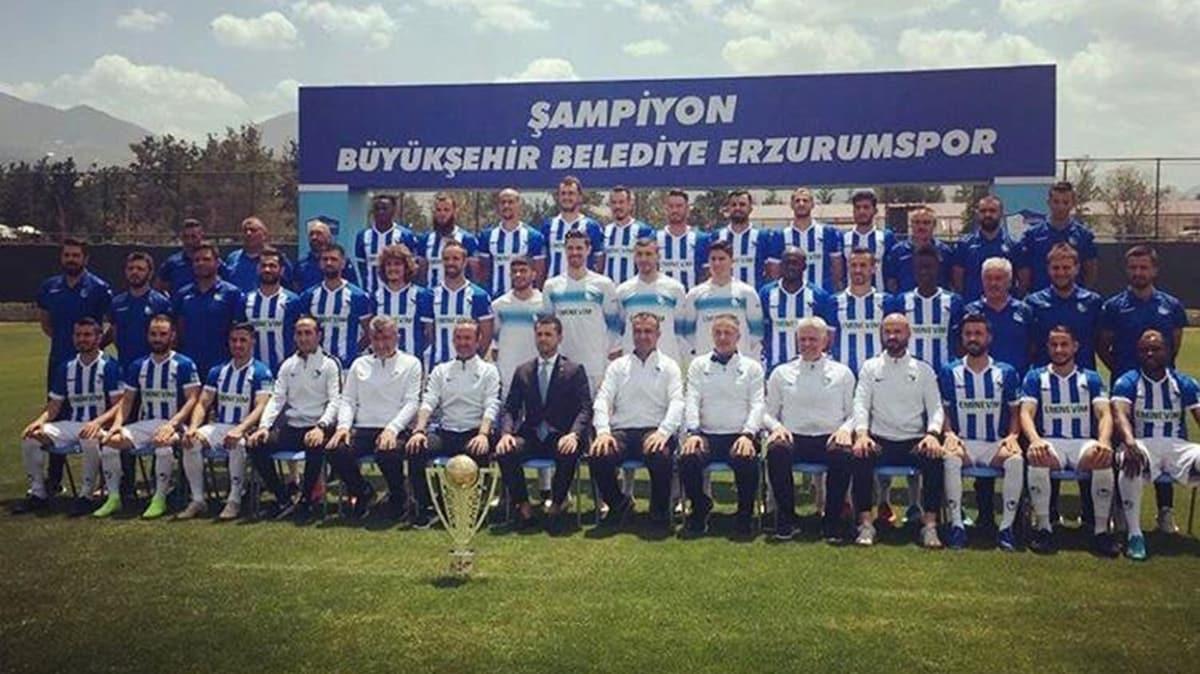 Sper Lig'e ykselen B.B. Erzurumspor, kupayla poz verdi