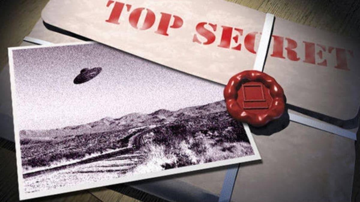 CIA'in gizli 'X dosyalar' bulundu... Dikkat eken UFO detay