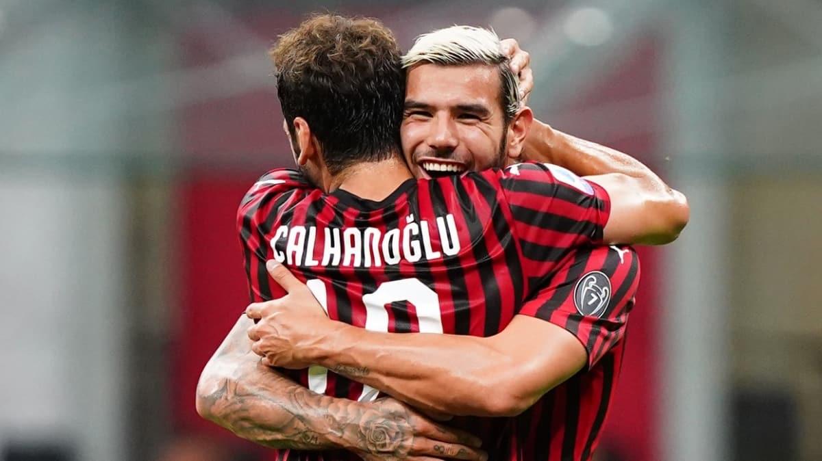 Hakan alhanolu'nun gol att mata Milan, Bologna'y 5-1 malup etti