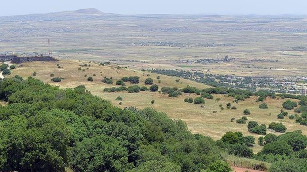İsrail ay sonuna kadar Golan Tepeleri'ndeki hava sahasını kapattı