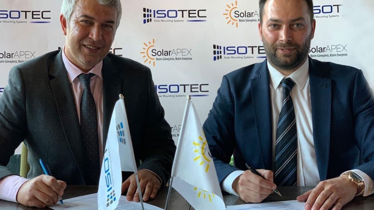 SolarAPEX ve ISOTEC'ten gne enerjisinde r aacak ibirlii