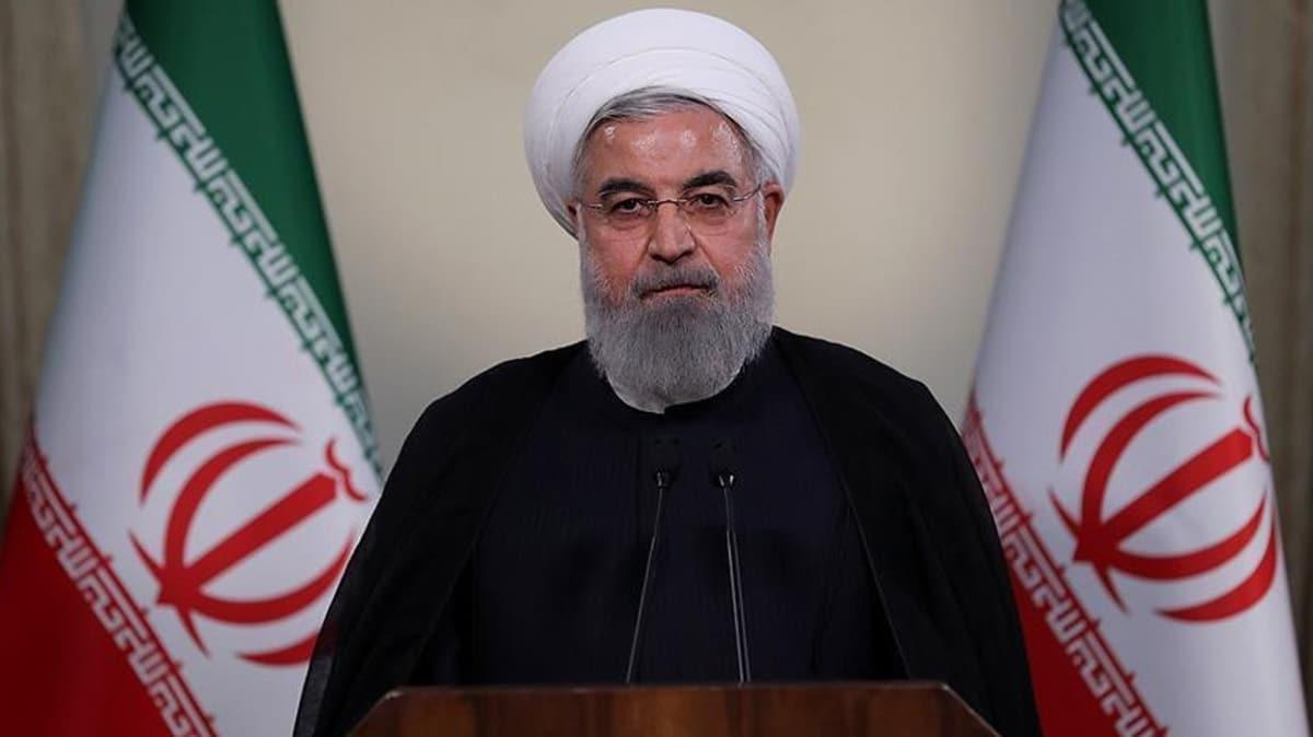 ran Cumhurbakan Ruhani duyurdu: Koronavirste ikinci dalgay yayoruz