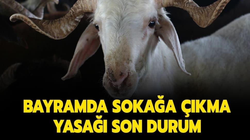 Kurban Bayramı'nda sokağa çıkma yasağı var mı? 31 Temmuz-3 ...