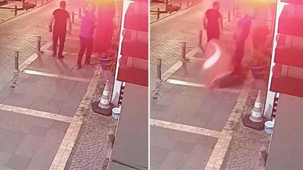 İstanbul'da Türk bayrağına saldıran kişi tutuklandı