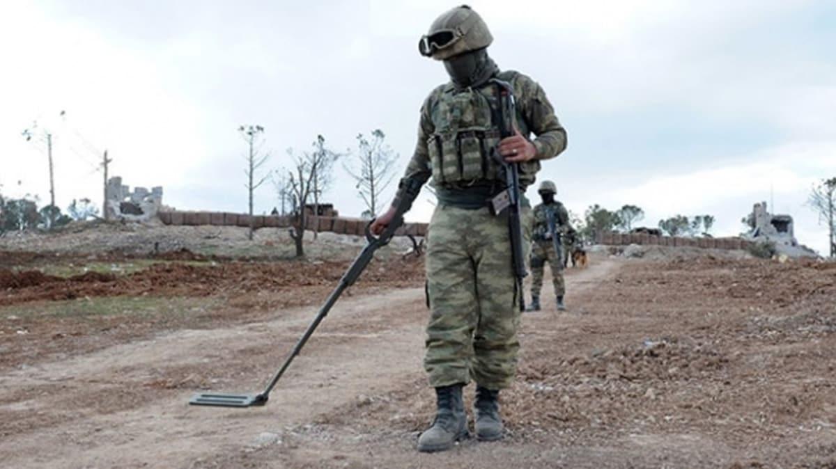 Siirt'te PKK'l terristlerce tuzaklanan patlayc imha edildi