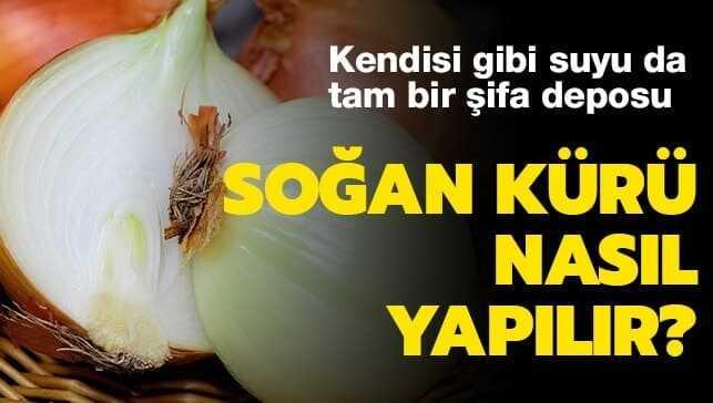 Zay�flatan so�an k�r� nas�l yap�l�r? so�an k�r� nedir?