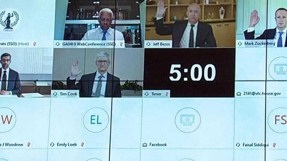 Teknoloji devlerine tekelleşme soruşturması... Amazon, Apple, Google, ve Facebook CEO'ları ABD Kongresi'nde ifade verdi!
