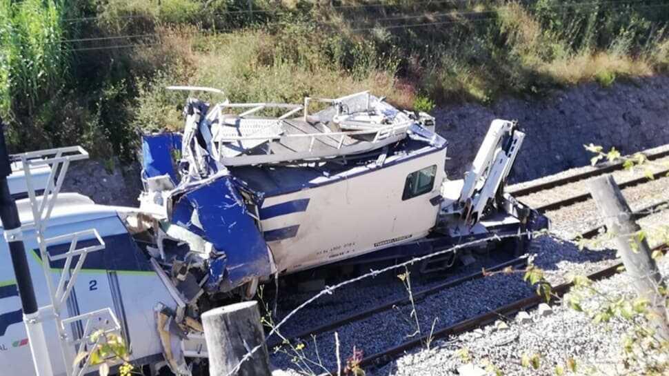 Portekiz'de hızlı tren raydan çıktı... İçinde 282 yolcu vardı!