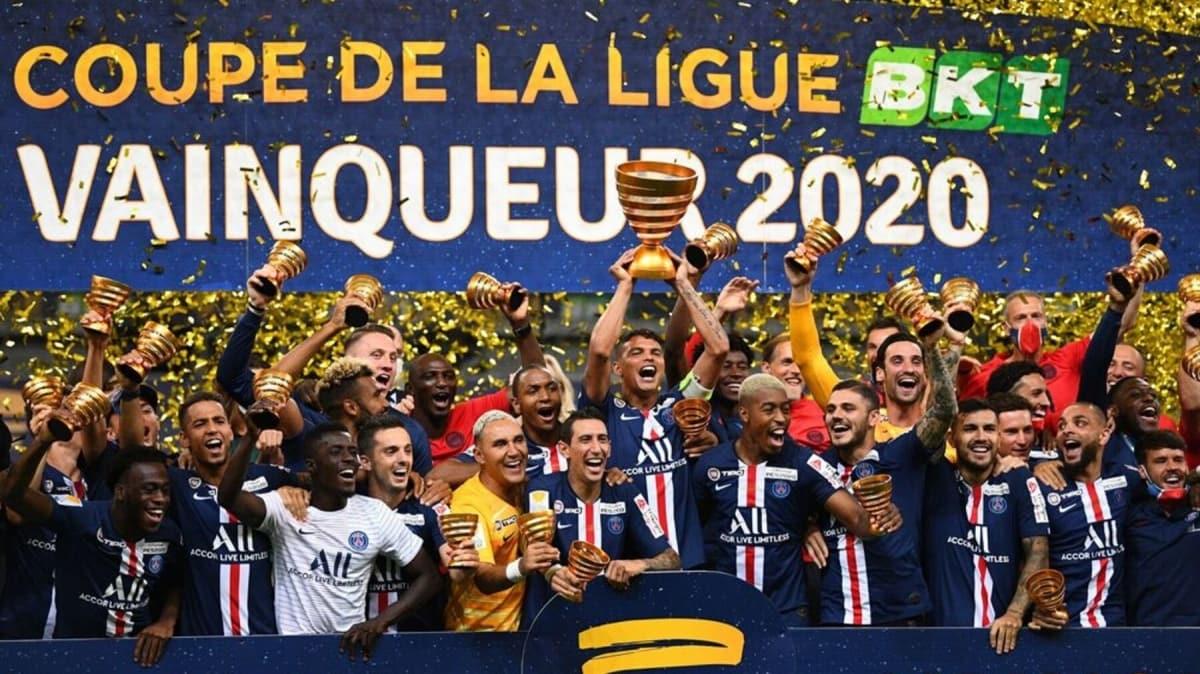 Fransa Lig Kupas'n PSG kazand