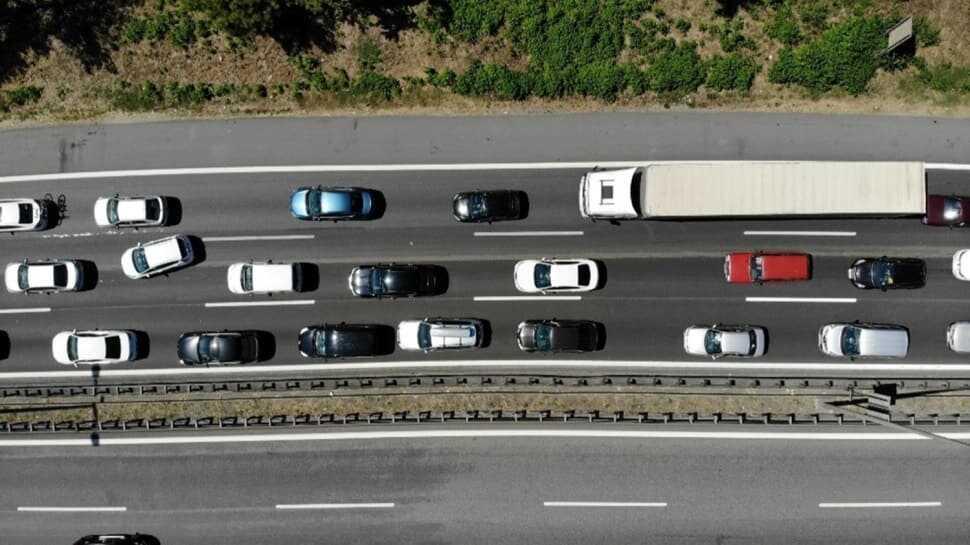 Kocaeli TEM Otoyolu'nda dönüş çilesi başladı
