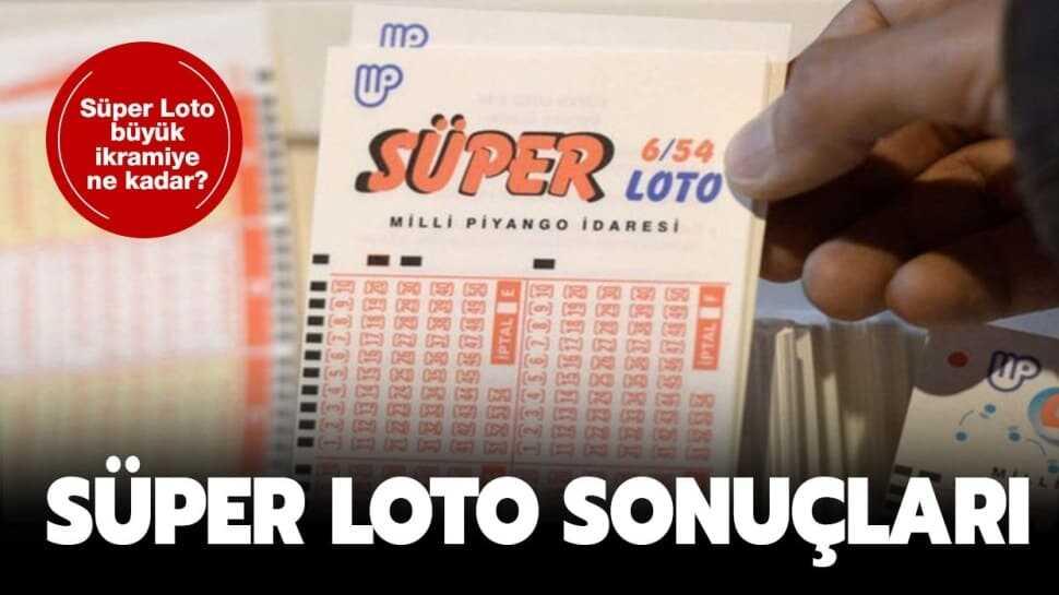 Süper Loto online çekiliş sonucu sorgulama ekranı: Süper Loto 2 Ağustos çekiliş sonuçları açıklandı!