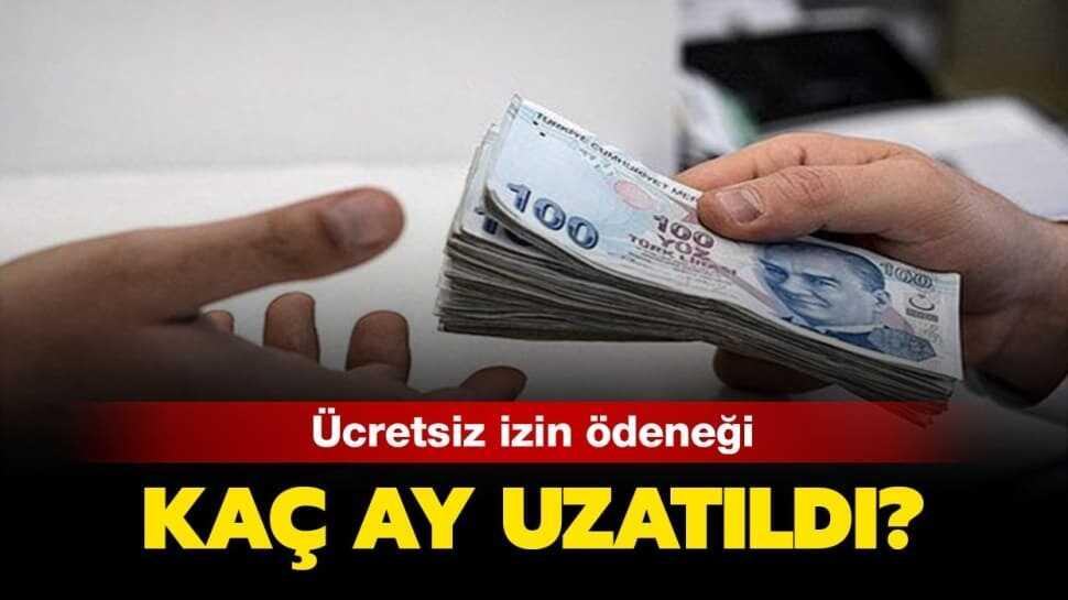Ücretsiz izin maaşı ne kadar"