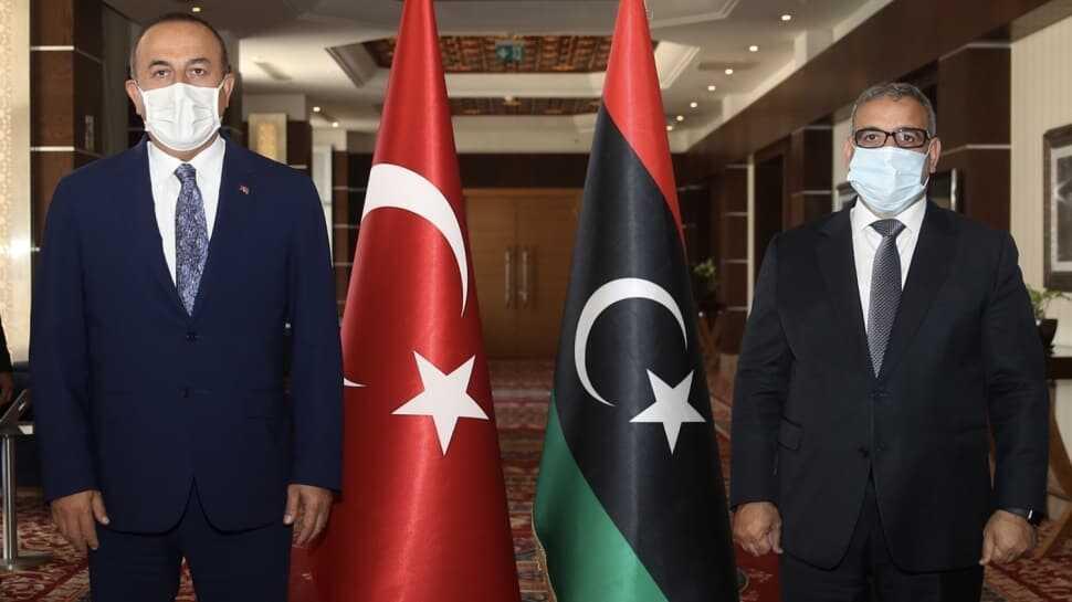 Dışişleri Bakanı Mevlüt Çavuşoğlu Libya'da