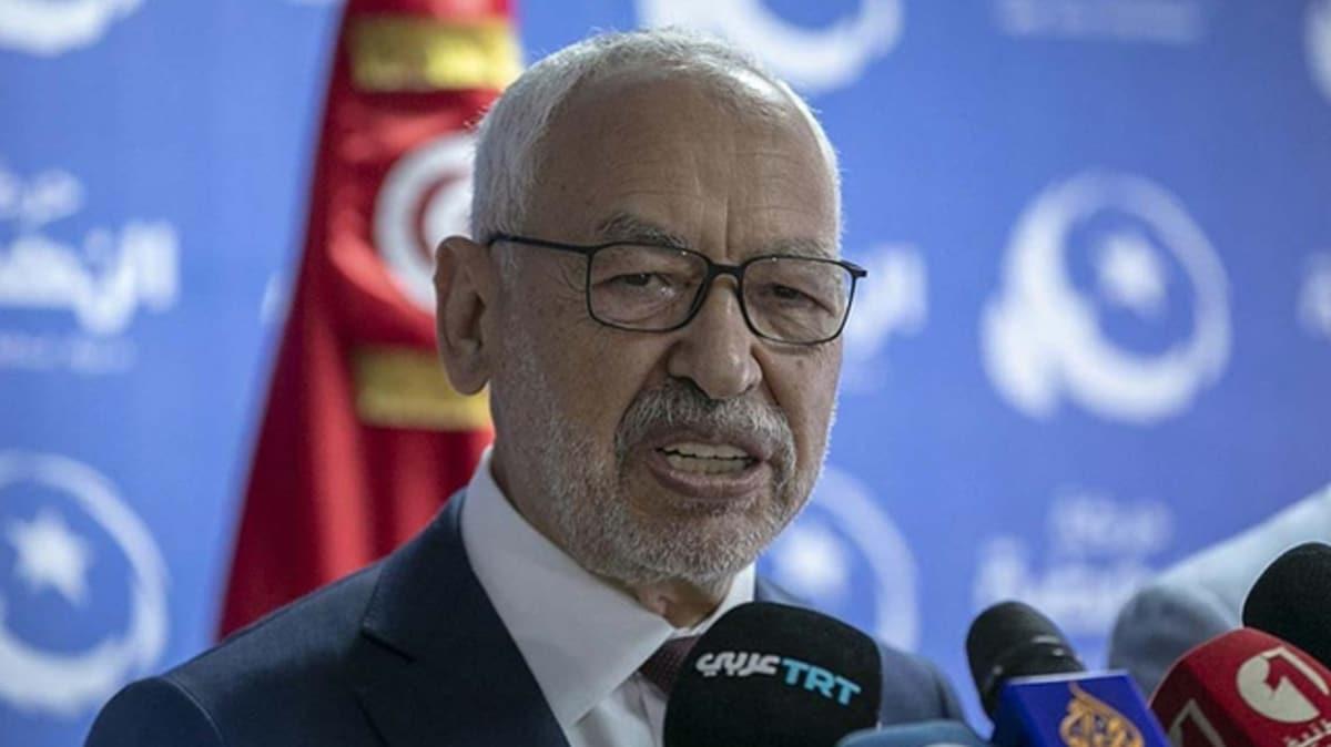 Tunus Meclis Bakan Gannui: Tunus'taki zgrlk baz Arap lkelerini endielendiriyor