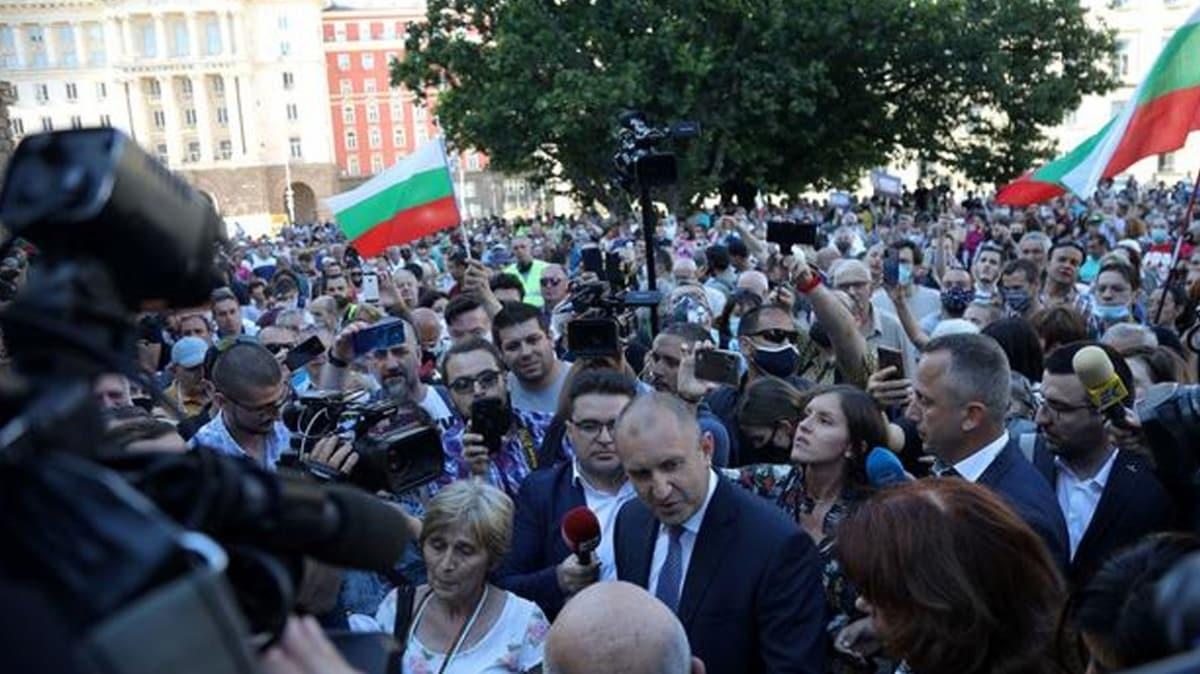 Bulgaristan'da 29 gndr sren protestolarn ardndan aklama: Hkmet istifa etmeyecek