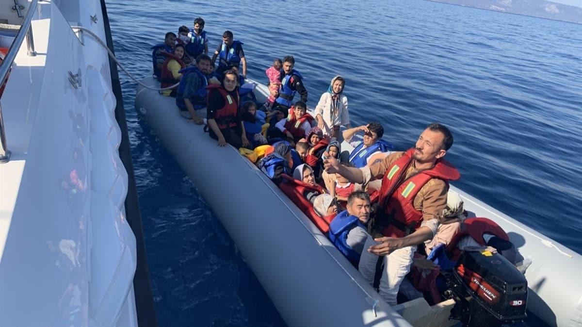 Sahil Güvenlik 46 sığınmacıyı kurtardı