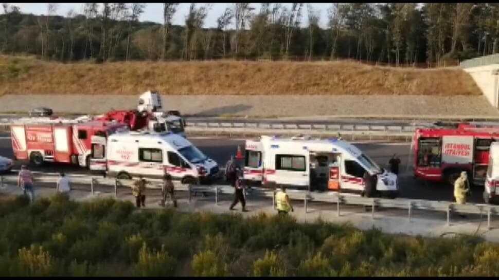 Kuzey Marmara Otoyolu'nda otobüs yoldan çıktı: 5 ölü, 25 yaralı