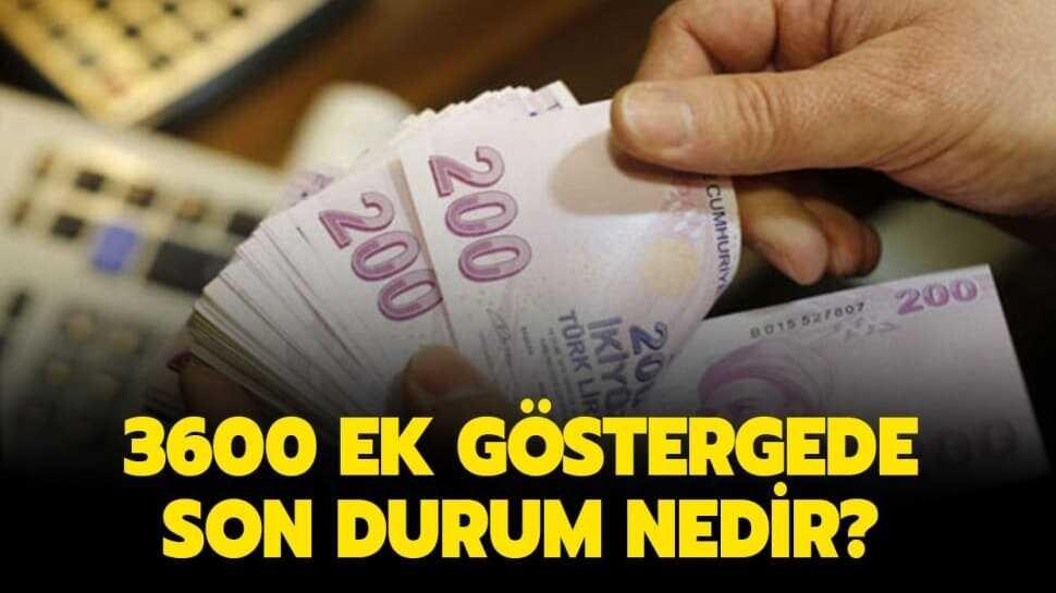 3600 ek gösterge nedir"