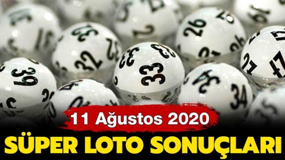 Süper Loto 11 Ağustos 2020 sonuçları açıklandı