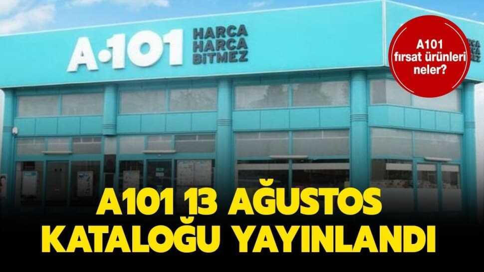 A101 13 Ağustos 2020 aktüel ürünler kataloğu sizlerle