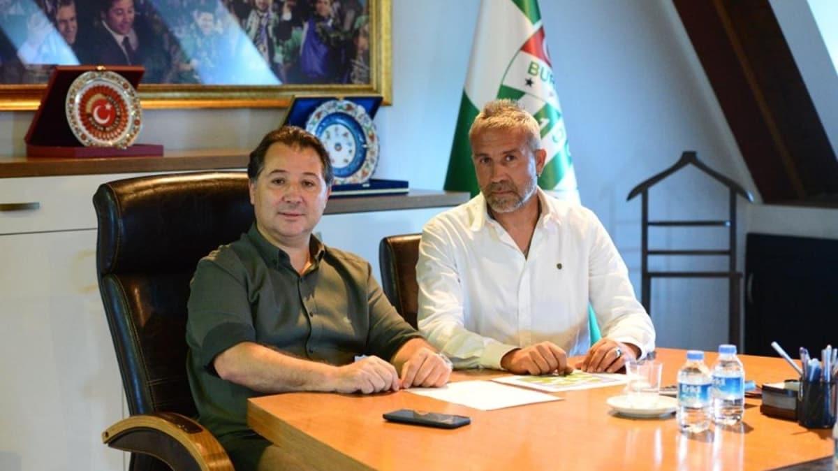 Bursaspor'da yeni sportif direktr Mustafa Gnden oldu