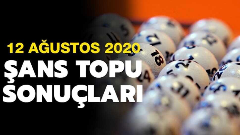Şans Topu sonuçları 12 Ağustos 2020 | Heyecanla beklenen Şans Topu sonuçları açıklandı!