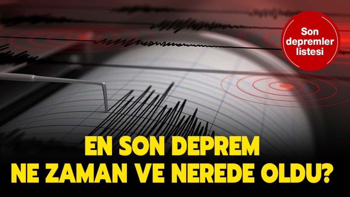 AFAD, Kandilli son gerçekleşen depremler listesi (12 Ağustos 2020): En son deprem nerede ve ne zaman oldu" 